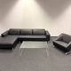 Rolf Benz Freistil Living Room Set-Corner sofa Armchair coffee table 3-piece