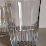 Nine vintage glasses of cider 40s