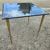 Table basse d'appoint plexiglas vintage