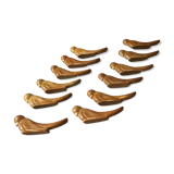 Set of 12 doors single knives