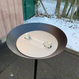 Lampadaire vintage noir coupole Belgique