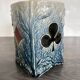 Art Deco playing card planter