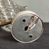 Small wall lamp in brass and vintage glass