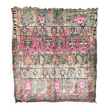 Tapis Marocain Boujad neutre - 202 x 173 cm