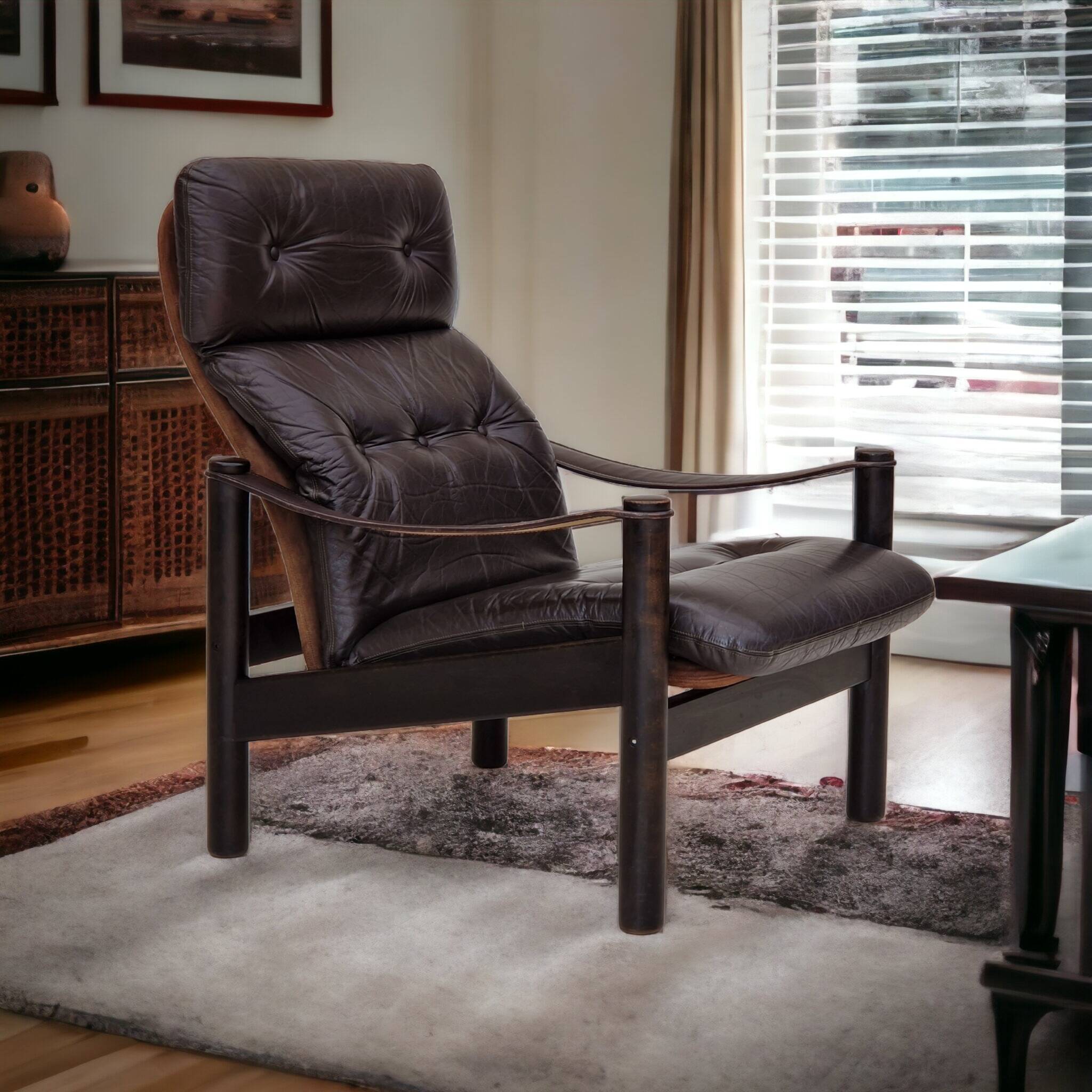 Fauteuil par Ebbe Gehl & Søren Nissen