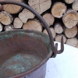 Copper cauldron