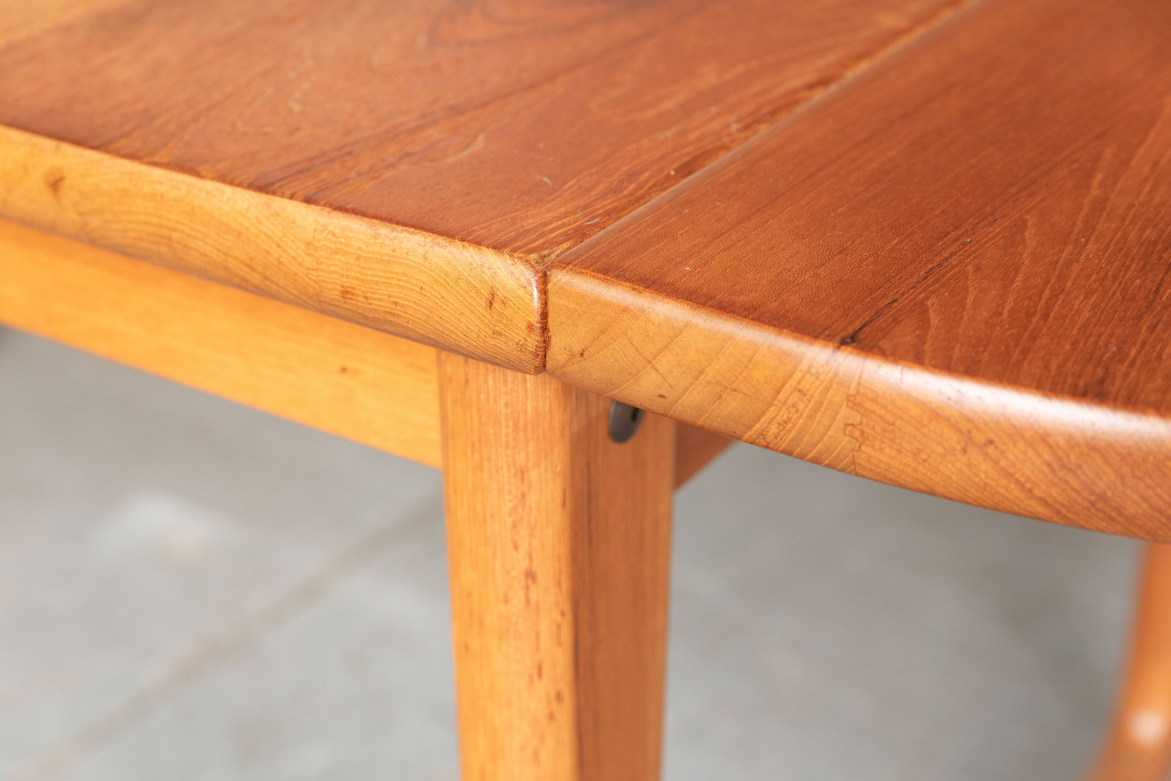 Dining table in solid teak, Denmark, 1960's