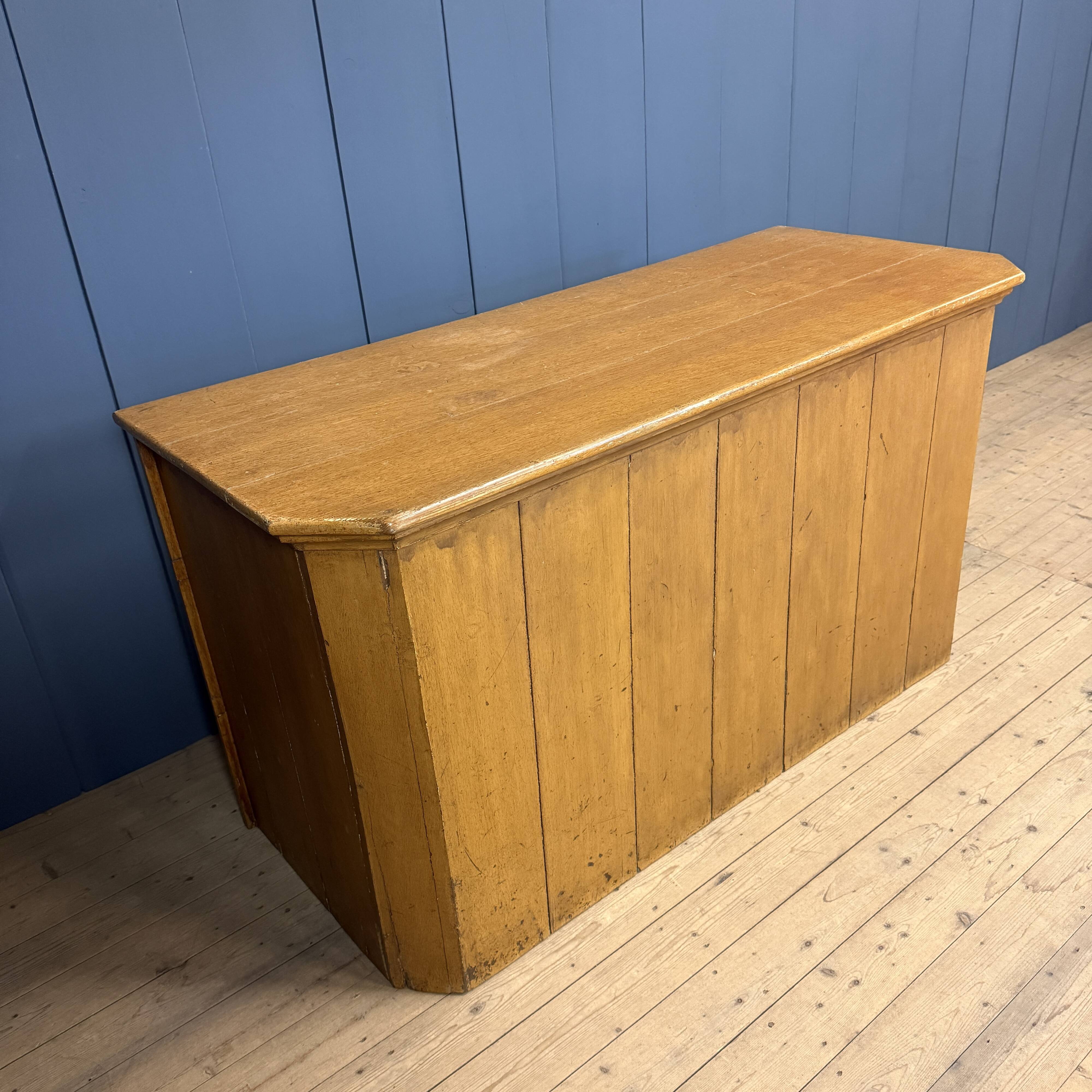 Antique painted Dutch counter