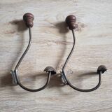 Lot of 2 metal wood pads
