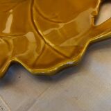Vintage ceramic leaf dish