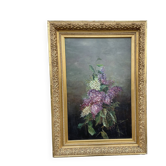 Tableau exceptionnellement bien peint d'un bouquet de glyci
