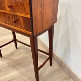 3-drawer commode in Rio rosewood, origin Denmark.