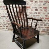 Fauteuil de relaxation / lecture . vintage en bois