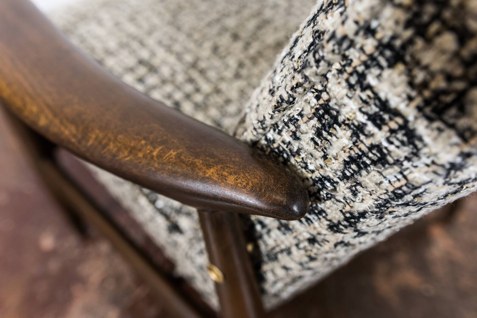 Fauteuil vintage de Juliusz Kędziorek, Pologne, 1960