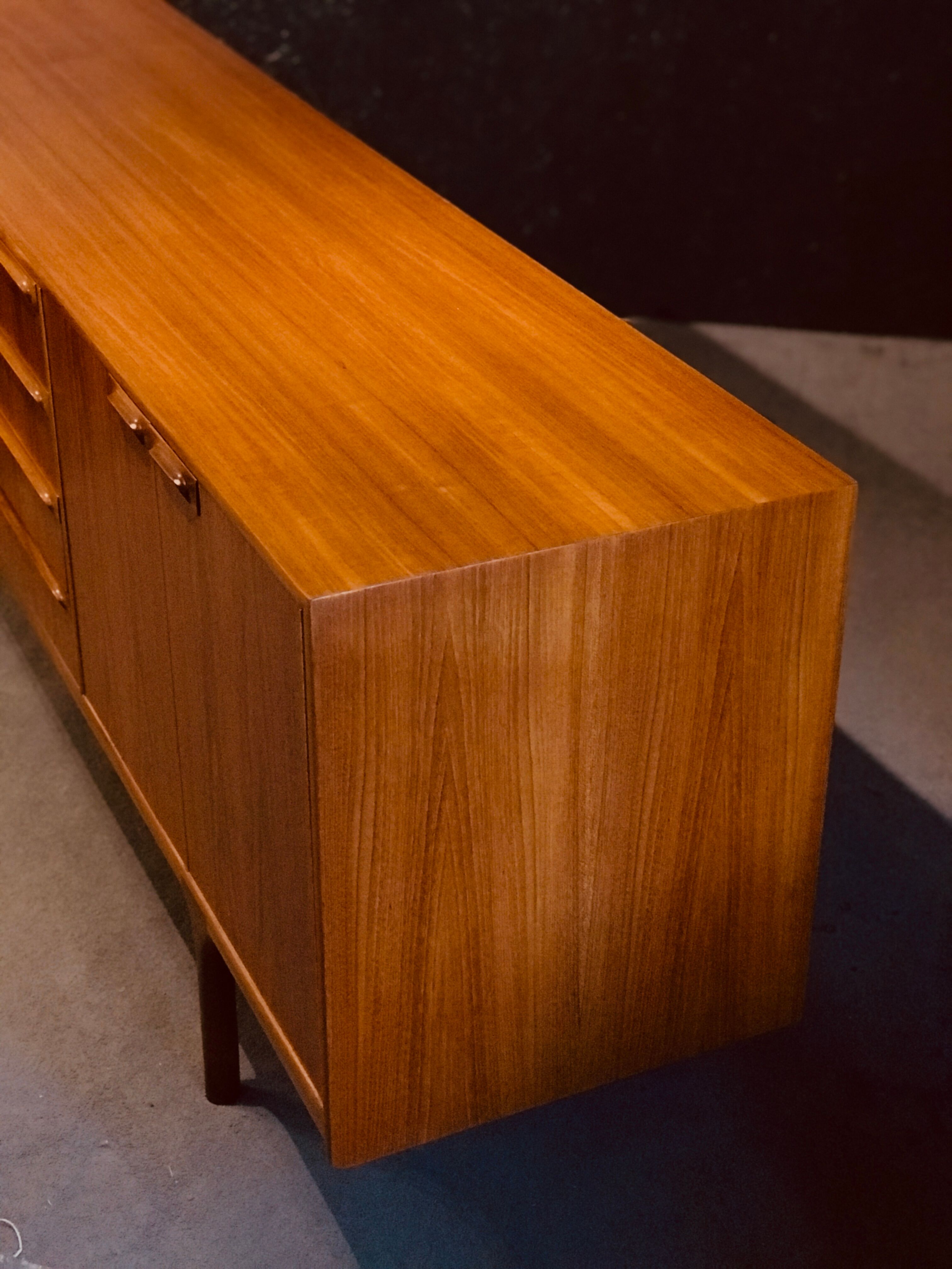 McIntosh teak sideboard by Tom Robertson, Dunbar collection, Scotland 1960.