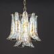 Murano glass chandelier designed by Carlo Nason for Mazzega, 1970s.