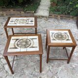 Scandinavian gigognes tables