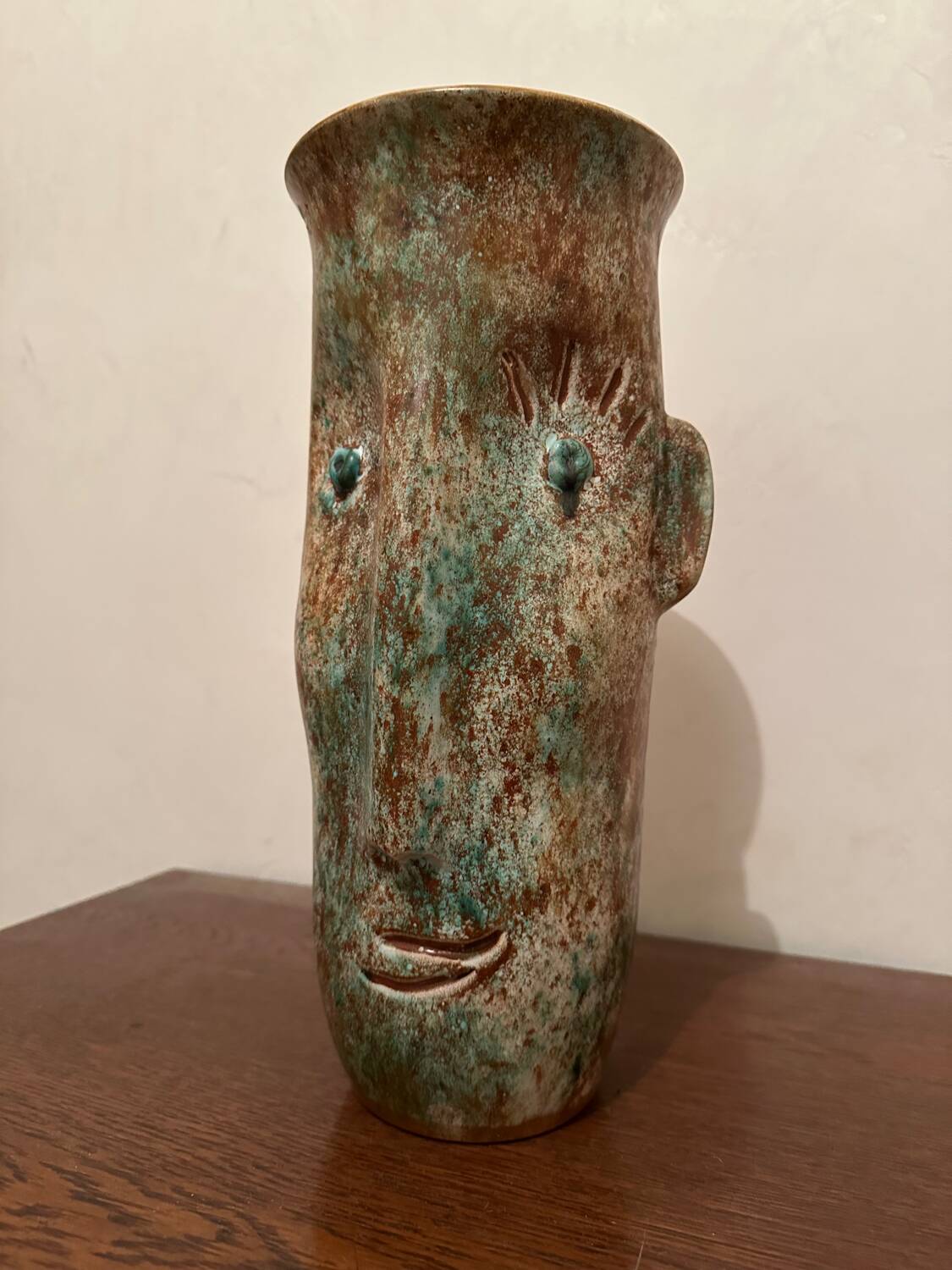 Vase, signed unique piece, by Bernard Buffat