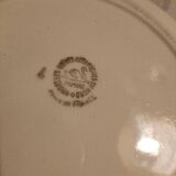 Large deep dish St Amand earthenware