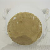 White vase with 4 coves