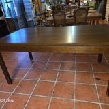 Scandinavian extendable oak table from the 1960s.