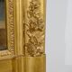 Important gilded wooden mirror, Louis XV style – first part of the 19th century
