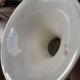 Twisted vase Vallauris rose gold vintage