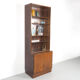 Small vintage rosewood bookcase by Carlo Jensen for Hundevad, 1960's