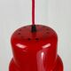 suspension métal rouge - Danemark années 70/80