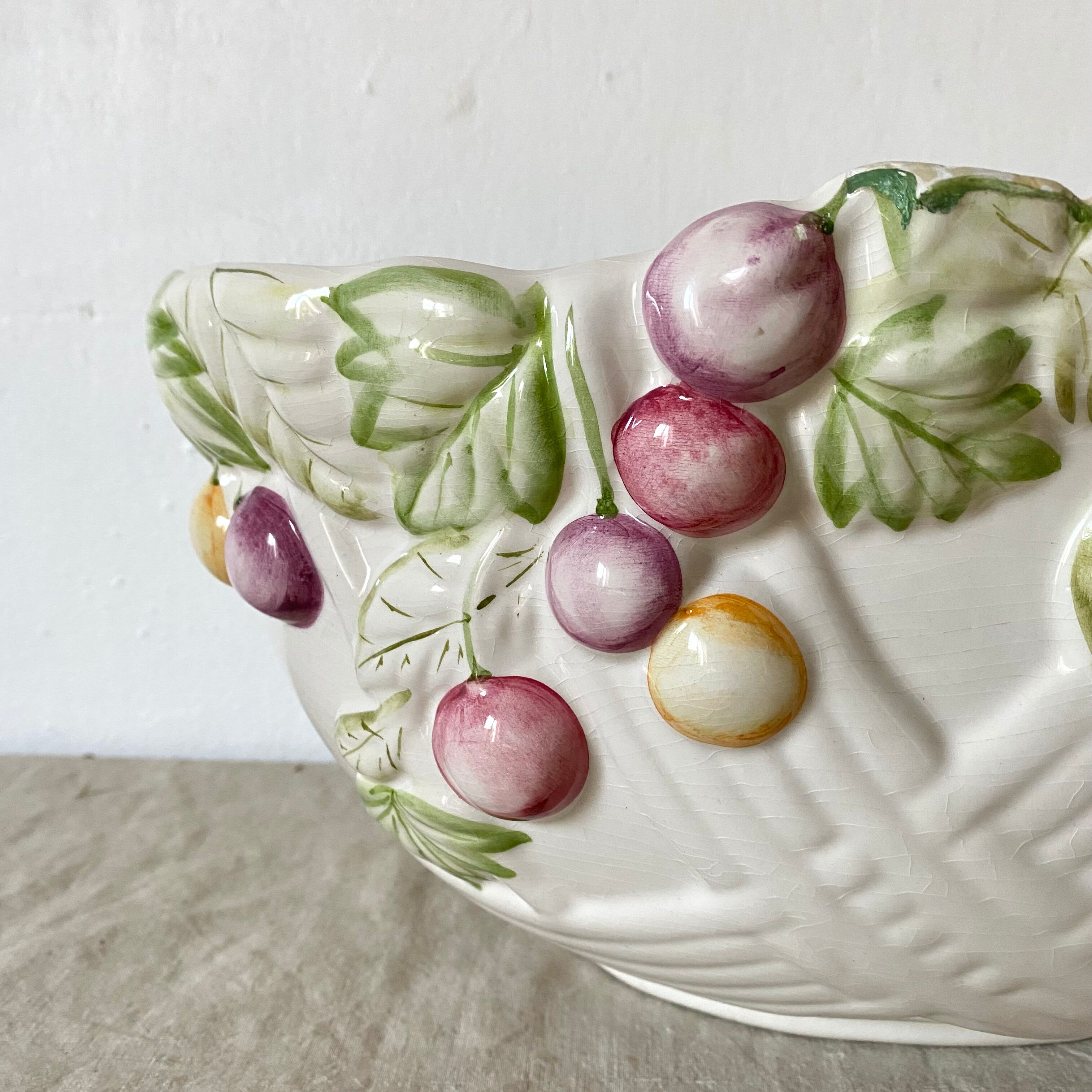 Slurry ceramic planter