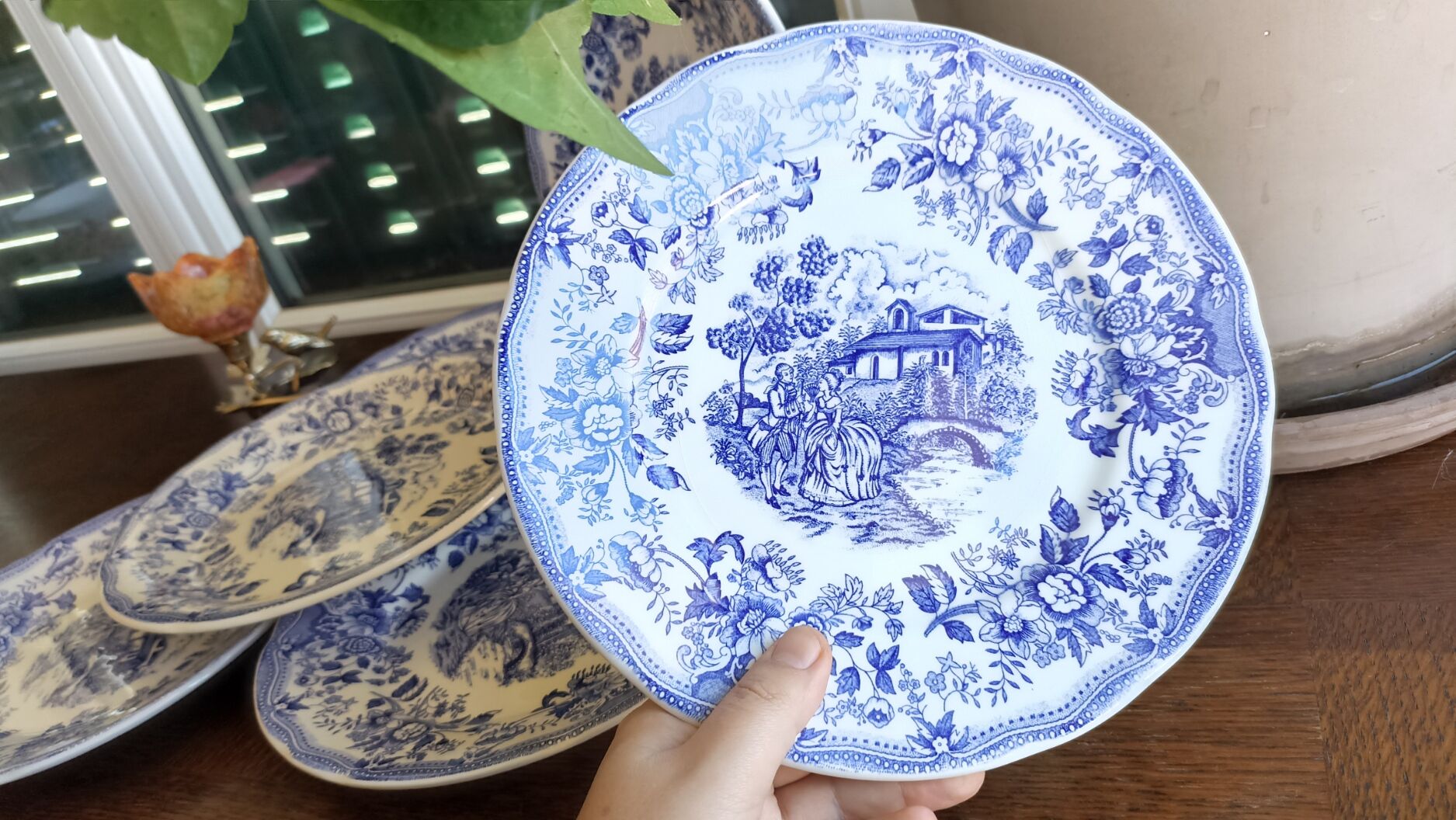 6 plates in Terre de Fer CP & CBM