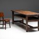 Wabi sabi farmhouse worktable, France, 19th century