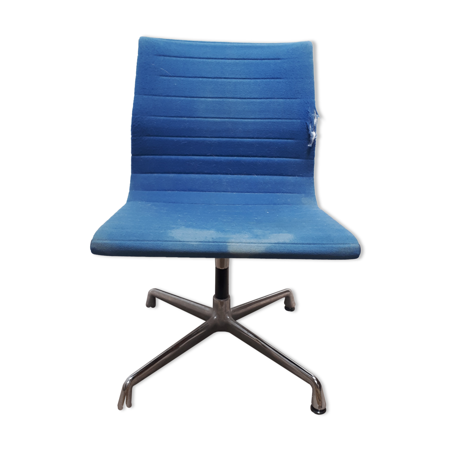 Office chair living room eames ea 106 aluminum group vitra vintage 80s