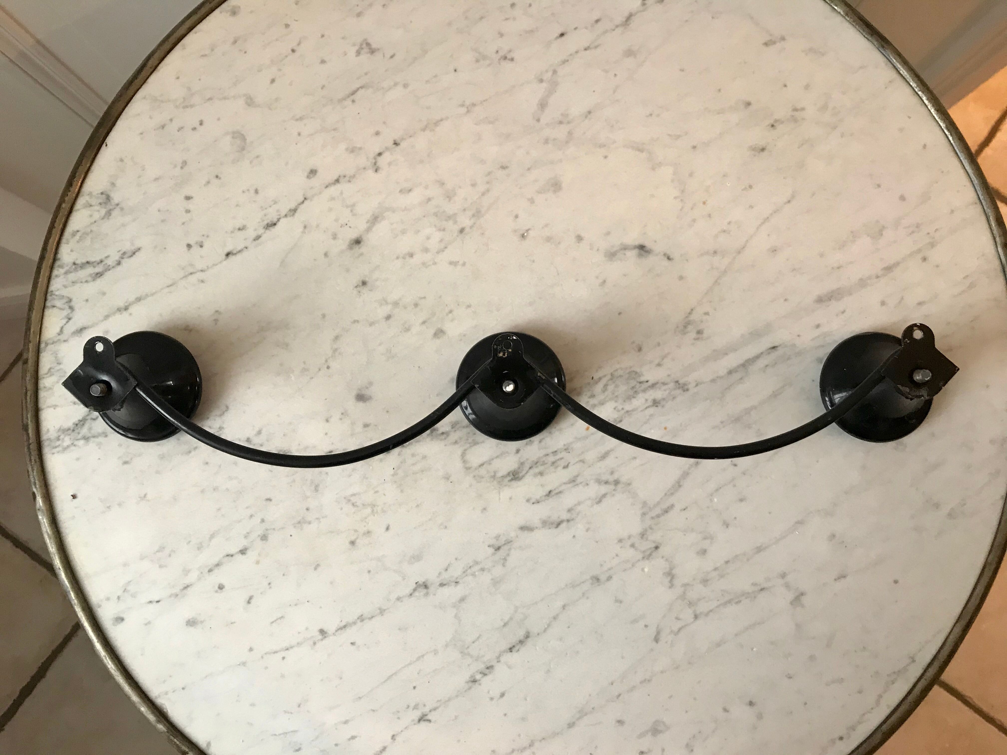 Metal hook and pink gold vintage 70s