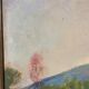 Old painting, landscape on the edge of a pond, Signed Michel Loche (1897;1976)