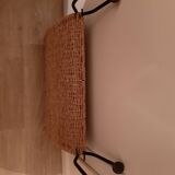 Rattan and metal magazines