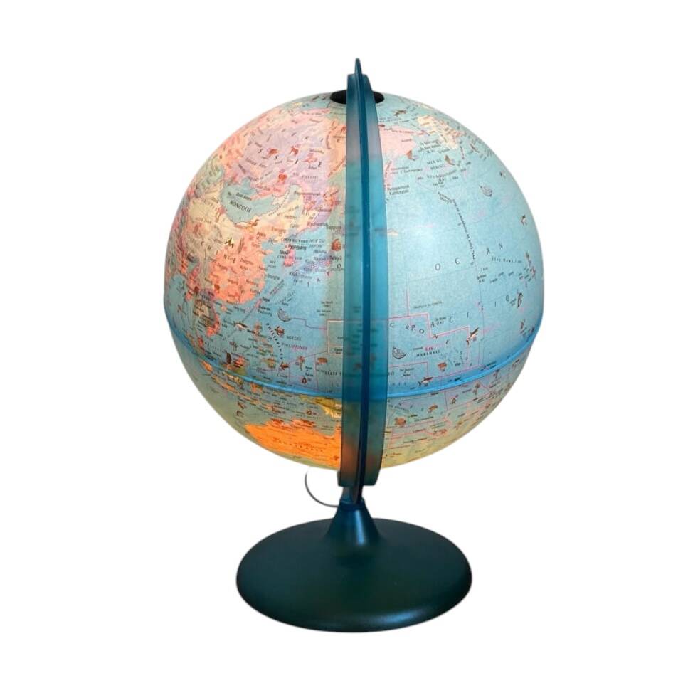 Vintage Earth Globe