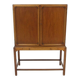 Scandinavian mahogany cabinet, Nordiska Kompaniet, 1950s