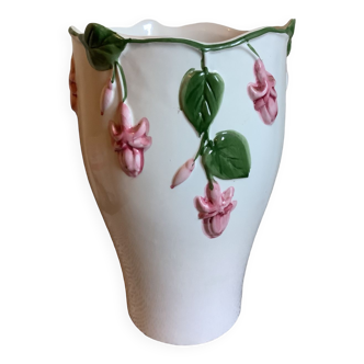 Vase ou cache pot barbotine