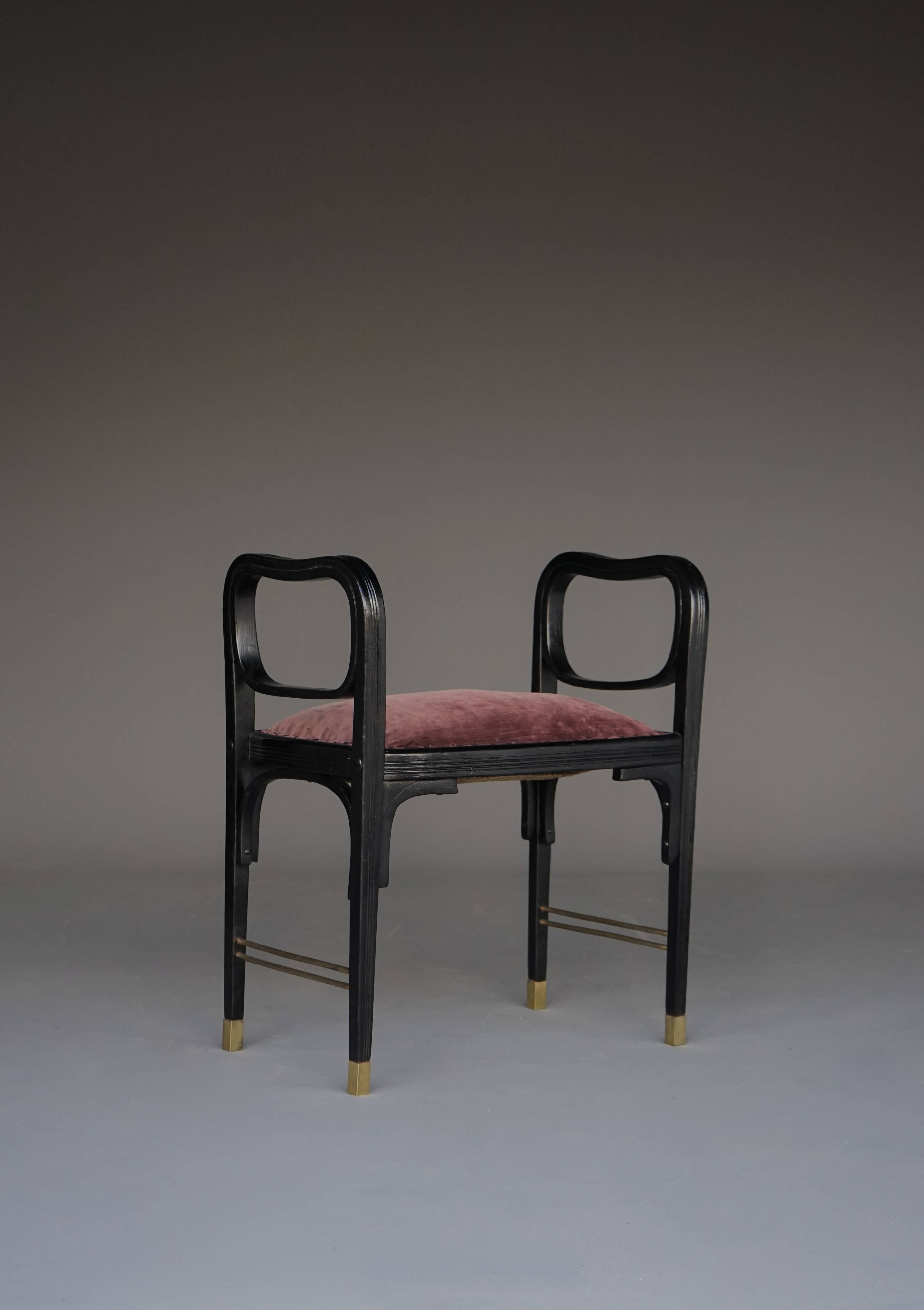 Bentwood Stool model 412 by Otto Wagner for J.& J.Kohn, 1902