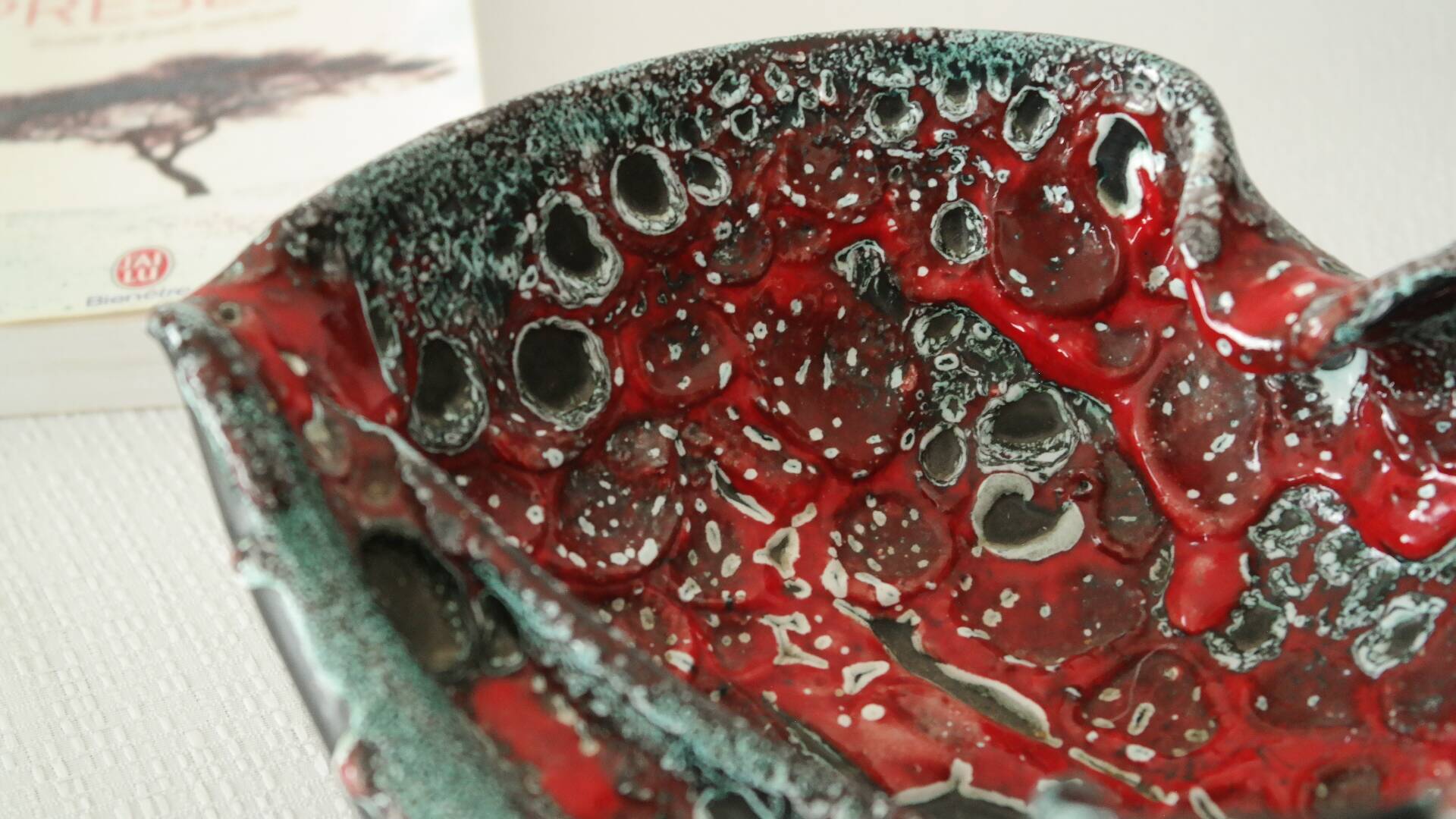 Ceramic catchall workshop of the Cyclops Annecy vintage