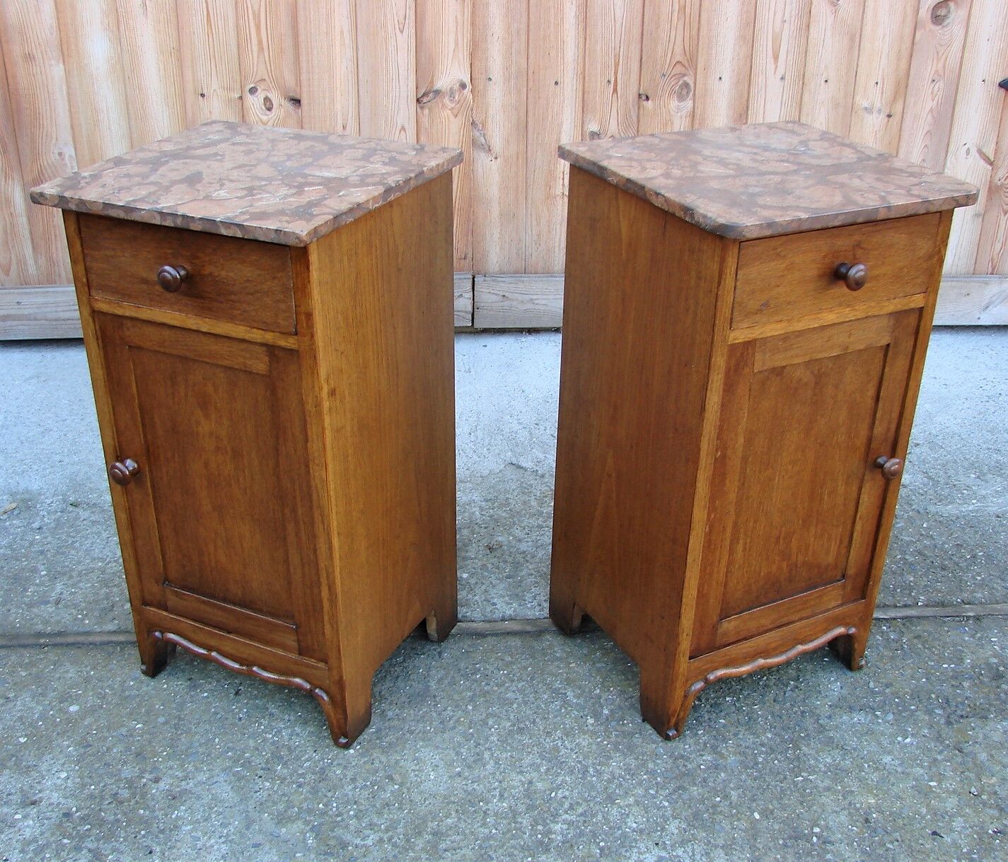 Pair of cupboards from 19th century
