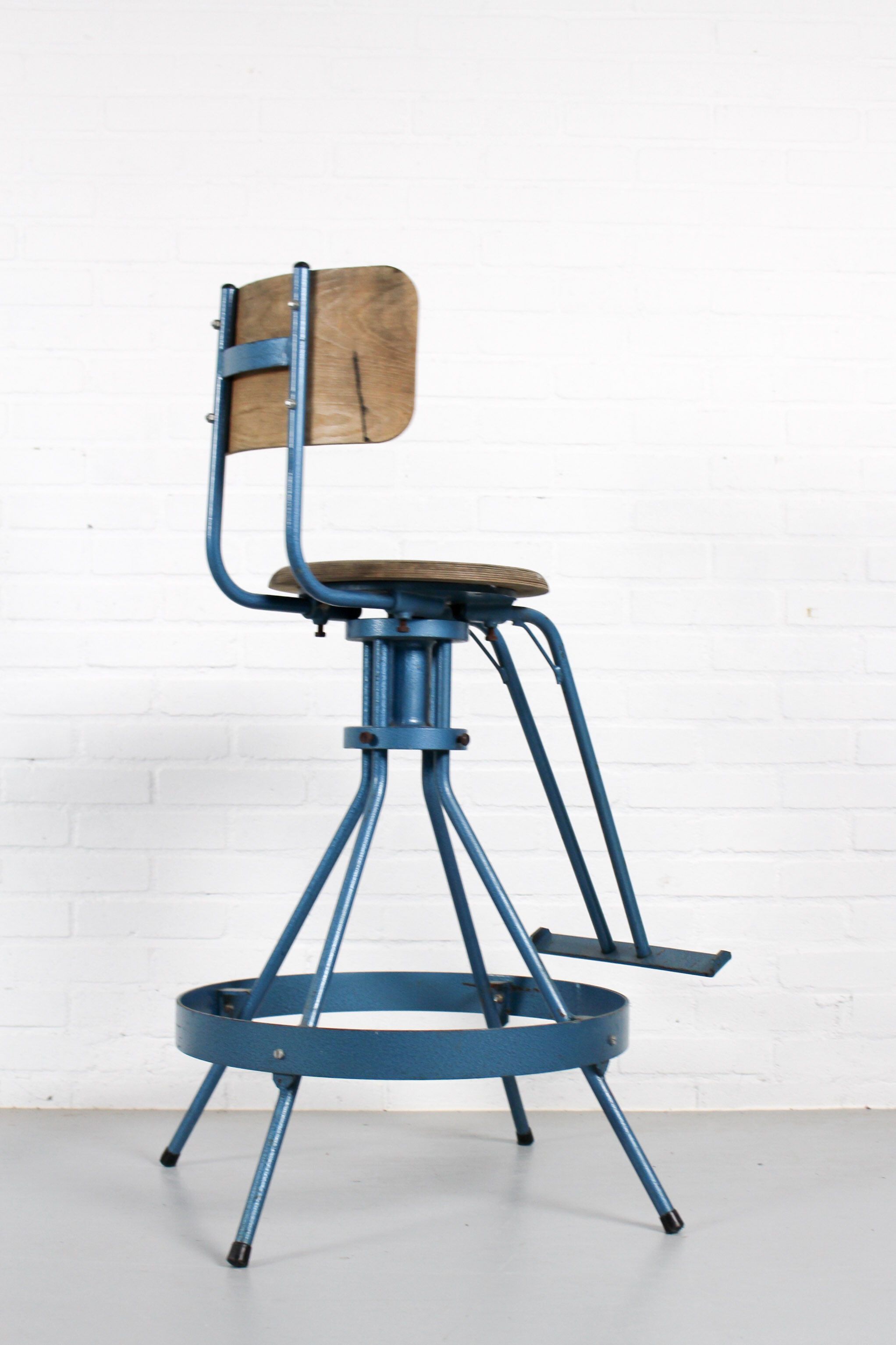 Industrial mid century architect's chair