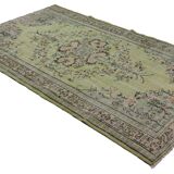 One-of-a-kind turkish handwoven vintage rug - rustic vintage charm, 291x 170 cm