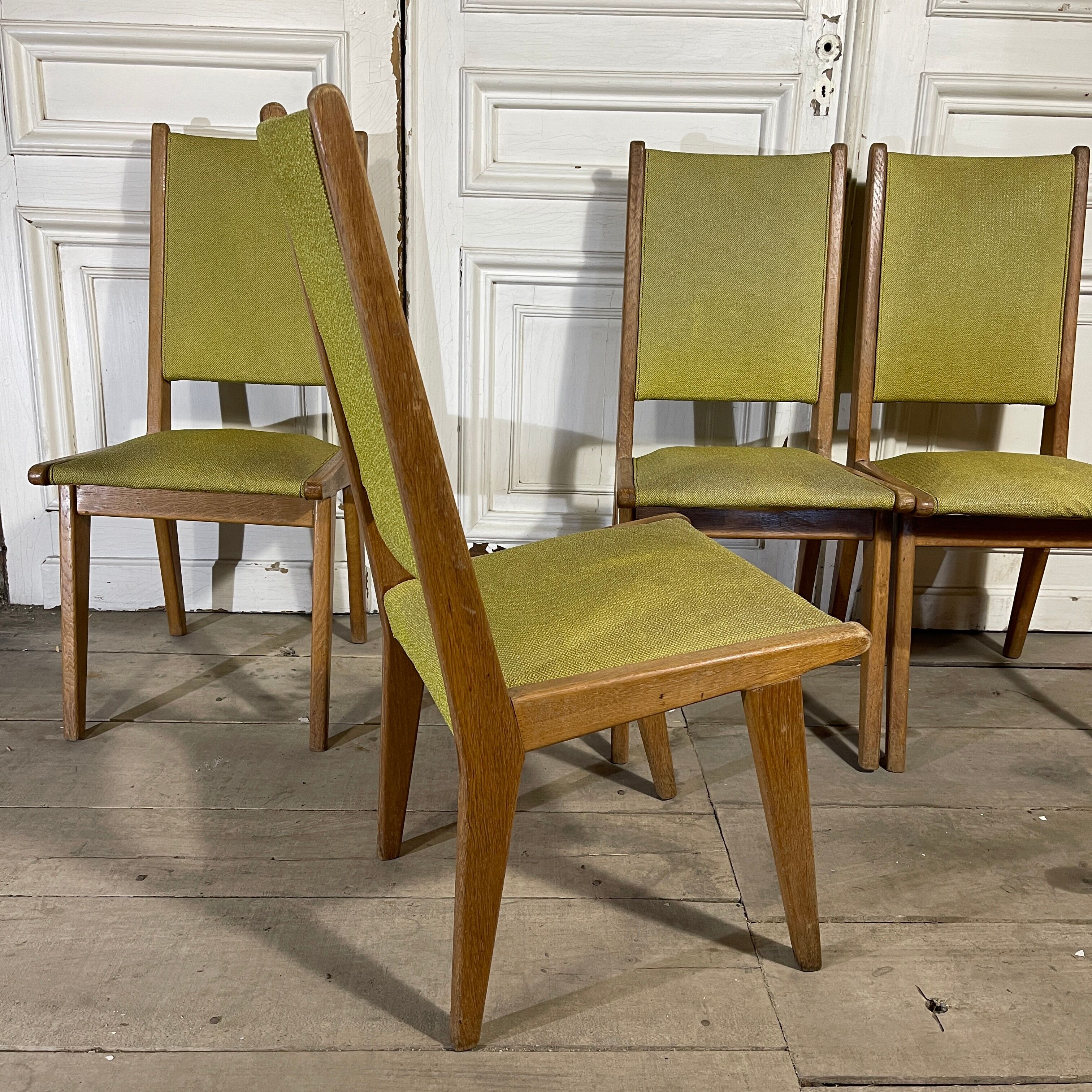Série 4 chaises vintage