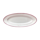 Plat à service en porcelaine