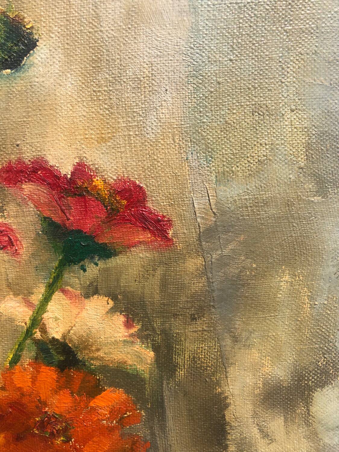 Antique signed painting