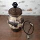 Lampe en gres fat lava west germany 1970