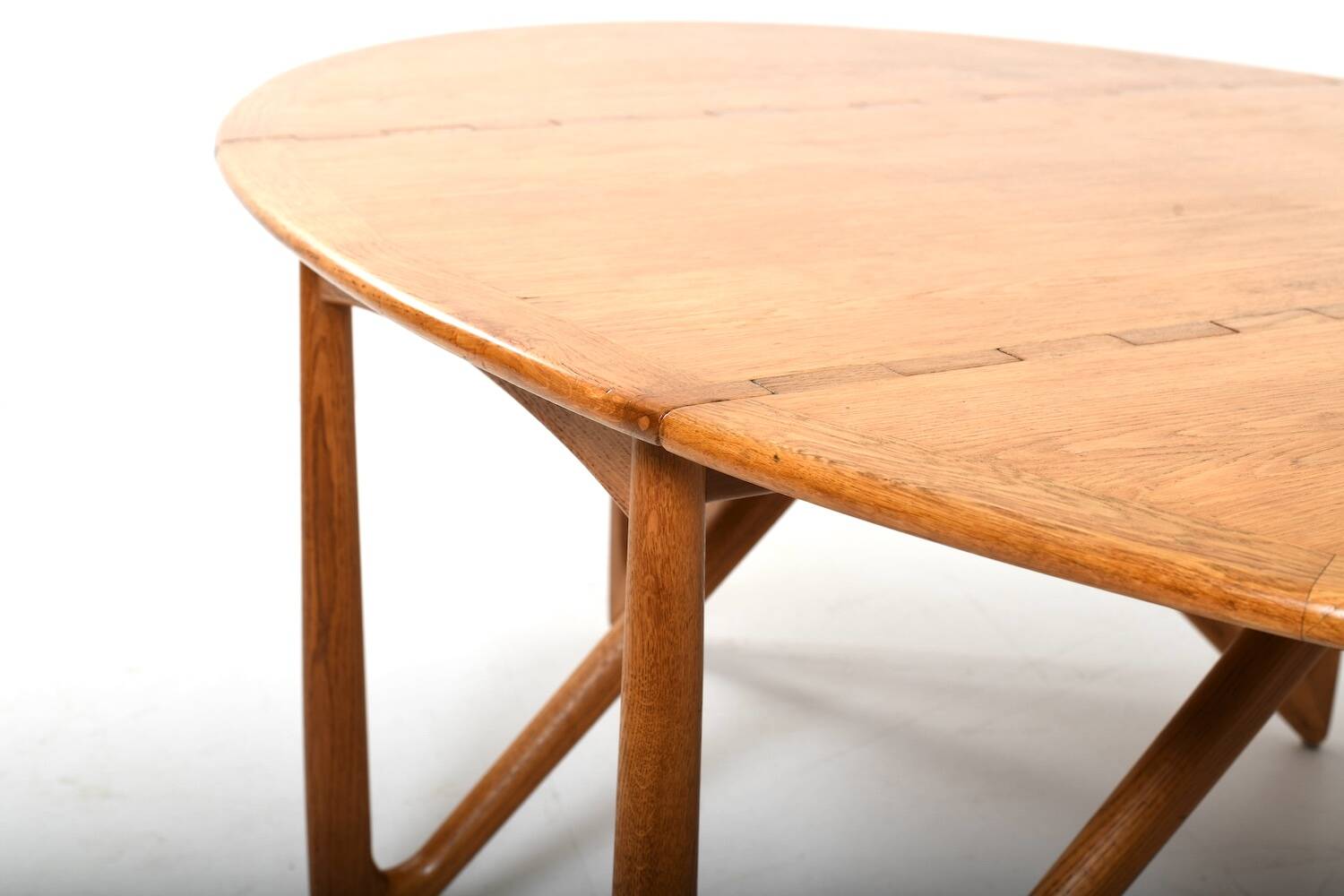 Drop Leaf Dining Table by Niels Koefoed  Denmark 1960s