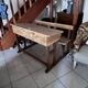 School desk wooden 2 seats